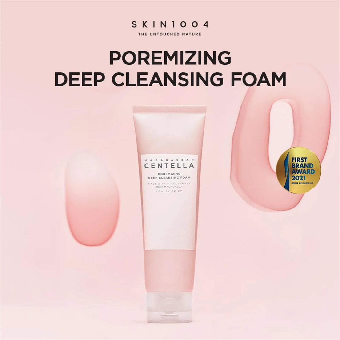 Madagascar Centella Poremizing Deep Cleansing Foam  125ml, Remove Pore-Clogging Debris