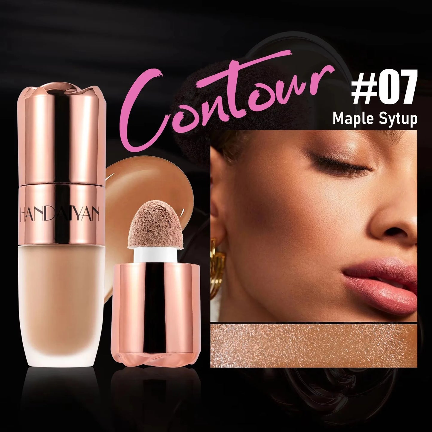 8 Colors Face Foundation Concealer Waterproof Long Lasting Matte Cheek Contour Stick Highlighters Shadow Liquid Contour Stick.