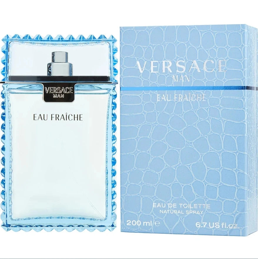 VERSACE EAU FRAICHE Versace Eau de Toilette for Men 100ml/200ml Fresh and Long Lasting