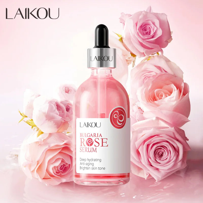 100ml LAIKOU Sakura Serum Vitamin C Essence Moisturizing Firming Brightening Face Serum Beauty Facial Skin Care Products