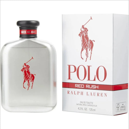 Polo Red Rush for men Eau De Toilette Spray 125ml